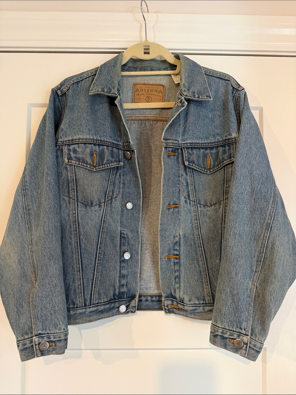 Arizona Vintage 90s Light Wash Denim Jacket